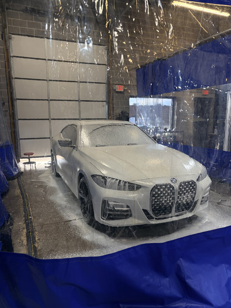 bmw 440 white foam bath ashburn va