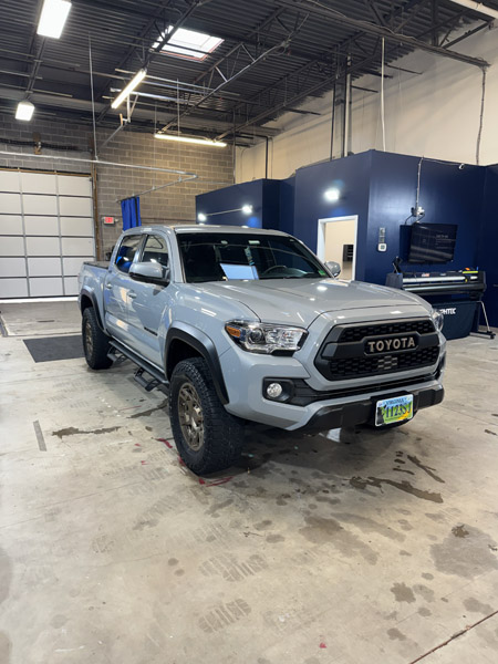 toyota tacoma paint correction wax ashburn va