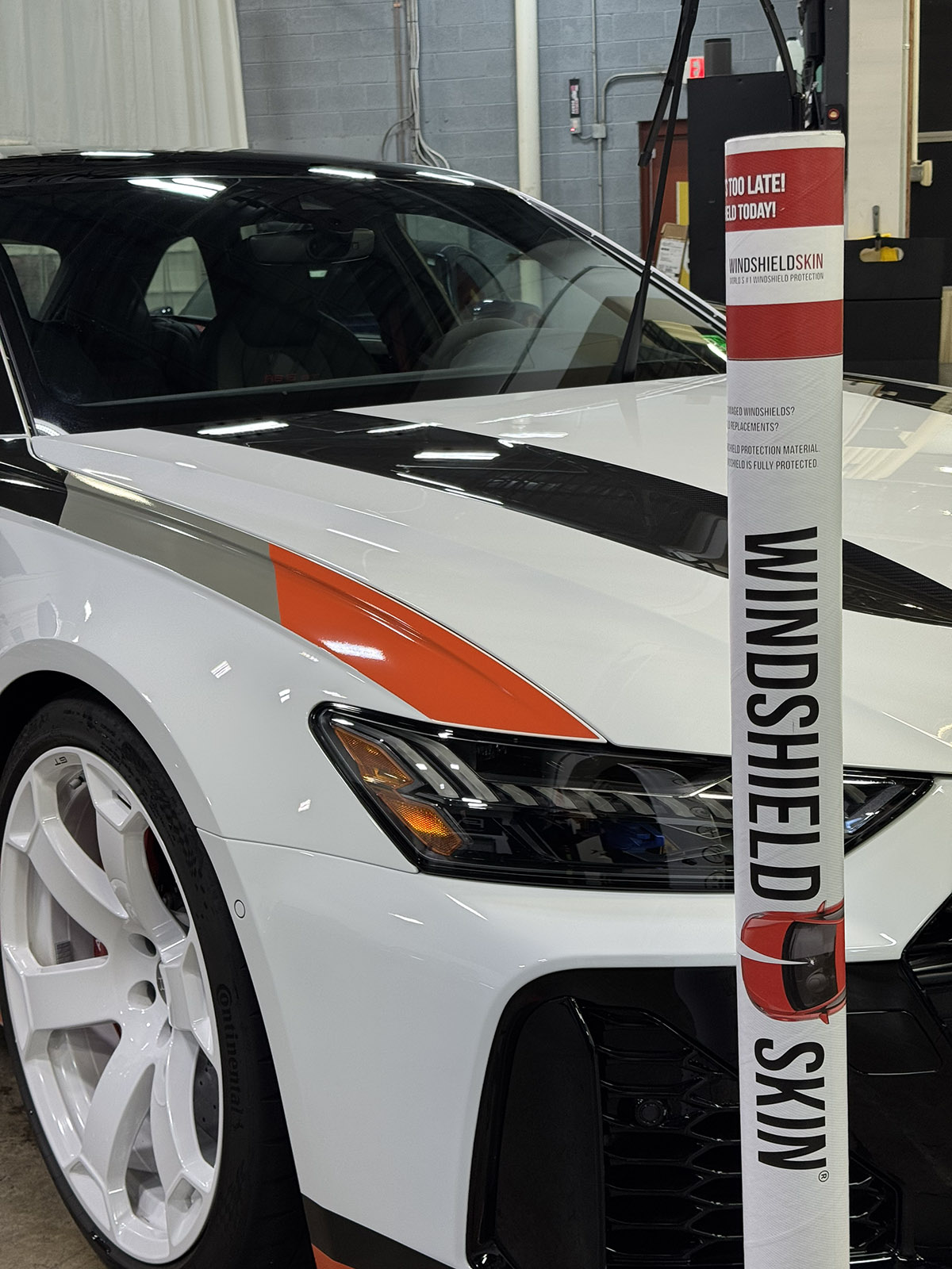 Audi RS6 GT with 3M Matte PPF stealth conversion