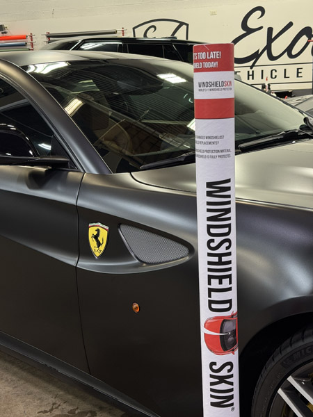 ferrari ff bray windshield fender close up ashburn va